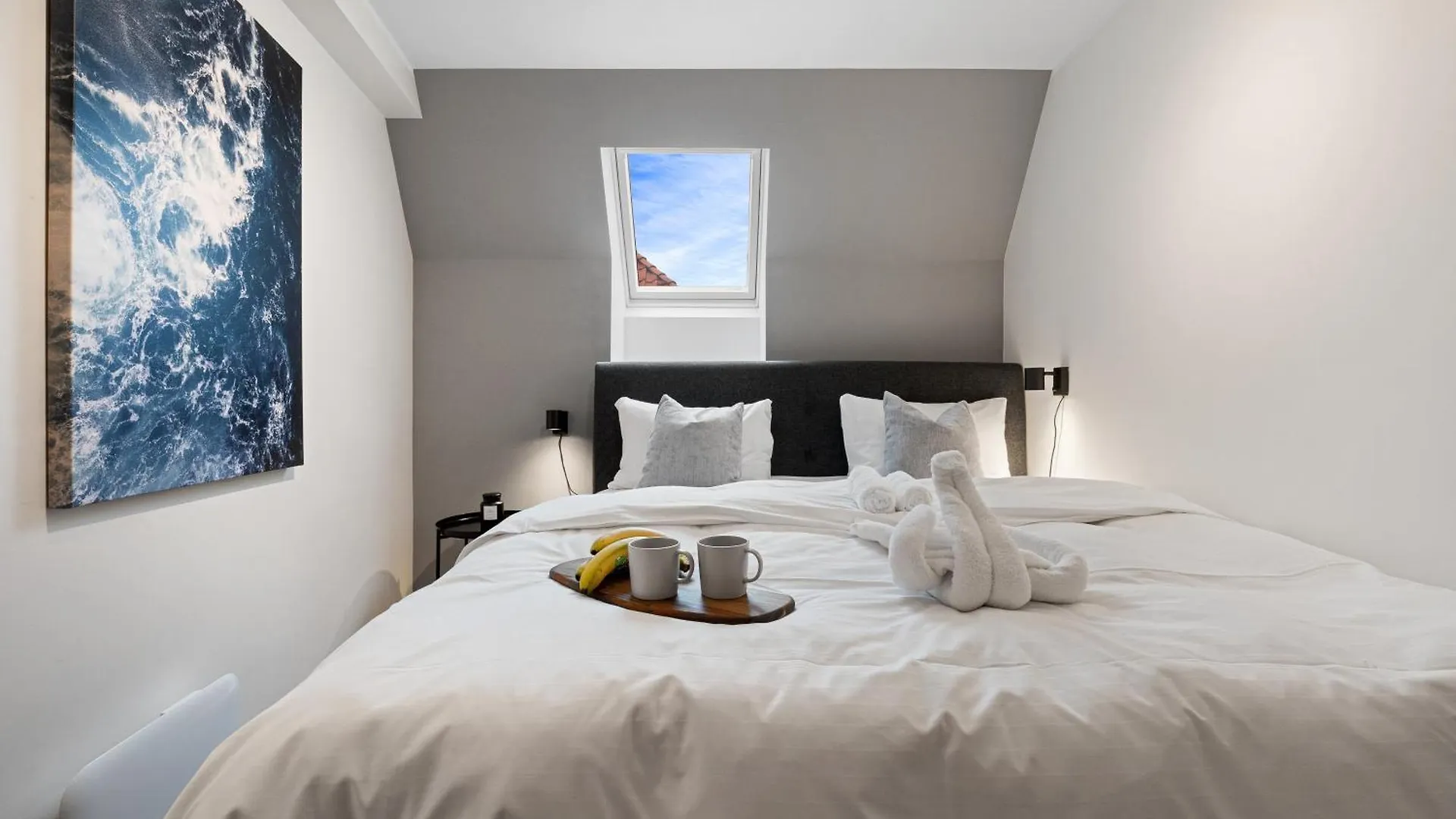 100Sqm 5Br Behind Bryggen - King Beds - Family Friendly Daire Bergen Norveç
